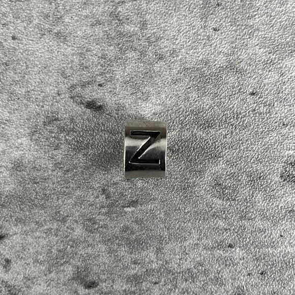 Pandora Letter Z Alphabet Charm - Picture 3 of 6